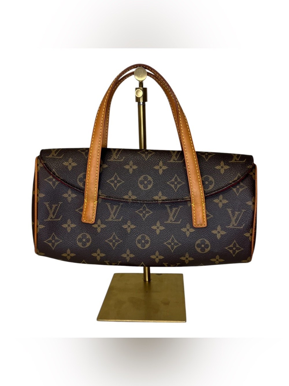 Louis Vuitton Brown Leather Handbag